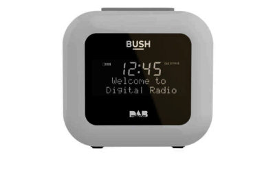 Bush DAB Alarm Clock Radio - White